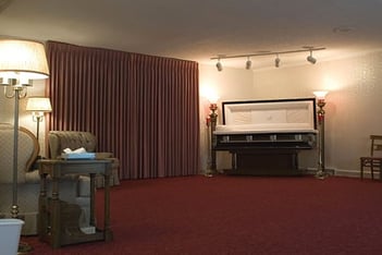 Interior shot of Osborne-Williams Funeral Home