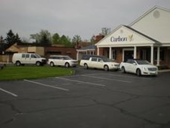 Exterior shot of Carlson Funeral Home