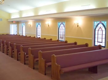 Interior shot of Joiner-Anderson Funeral Home