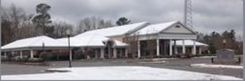 Exterior shot of Dukes Harley Funeral Home & Crematory