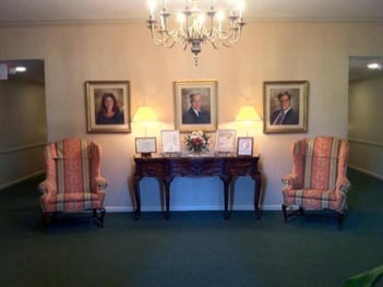 Interior shot of The Billow Funeral Homes & Crematory