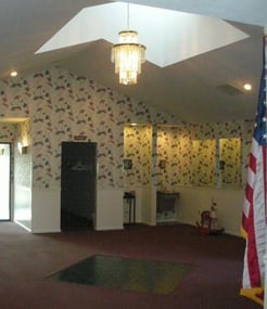 Interior shot of Carlson Funeral Homes