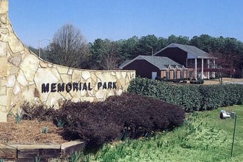 Exterior shot of Pine Ridge Memorial Park