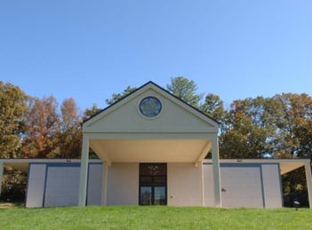 Exterior shot of Meadowbrook Memory Garden