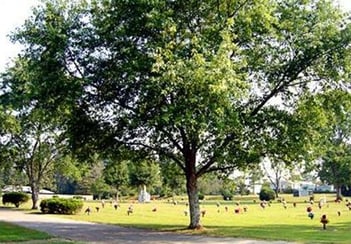 Exterior shot of Meadowbrook Memory Garden