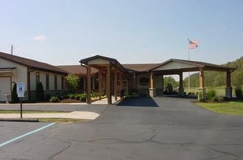 Exterior shot of Leavitt Funeral Homes