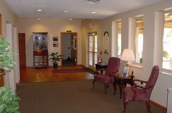 Interior shot of Leavitt Funeral Homes