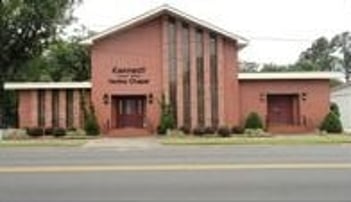 Exterior shot of Kennedy Funeral Homes (Hooks Chapel)