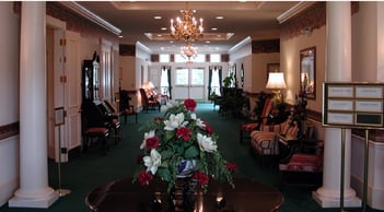 Interior shot of Colonial Funeral Home (owned by McMullen Funeral Home)