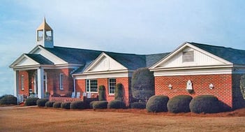 Exterior shot of Perry Funeral Chapel