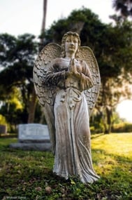 Exterior shot of Greenwood Cemetery