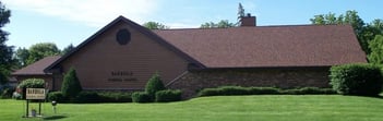 Exterior shot of Barbola Funeral Chapel