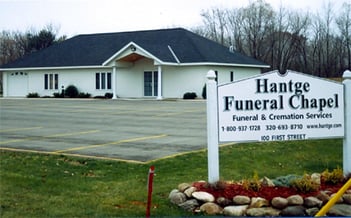 Exterior shot of Hantge Funeral Chapel