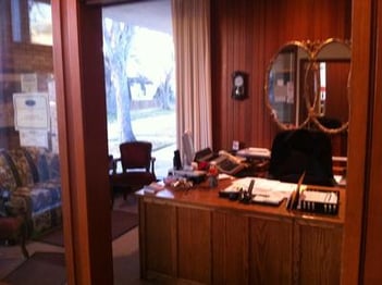 Interior shot of Range Funeral Home