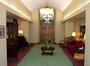 Interior shot of Elias-Smith Funeral Home