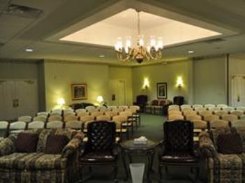 Interior shot of Elias-Smith Funeral Home