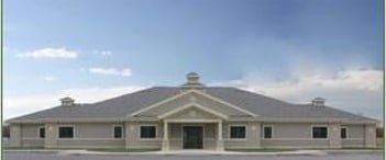 Exterior shot of Patton Funeral Home