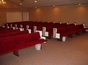 Interior shot of Eisenhour Funeral Home