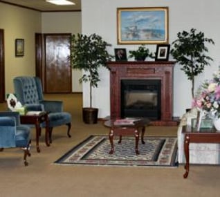 Interior shot of Ferguson Funeral Home