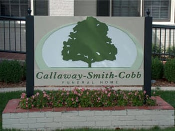 Exterior shot of Callaway-Smith-Cobb Funeral