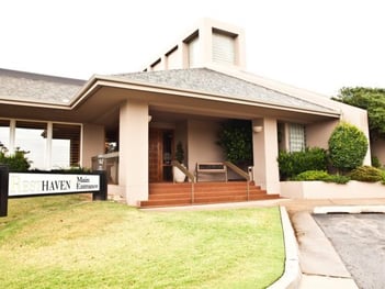 Exterior shot of Resthaven Funeral Home