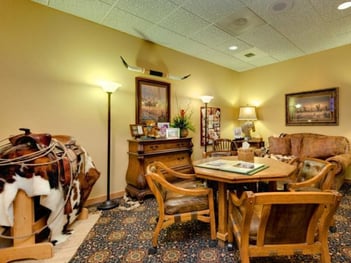 Interior shot of Resthaven Funeral Home