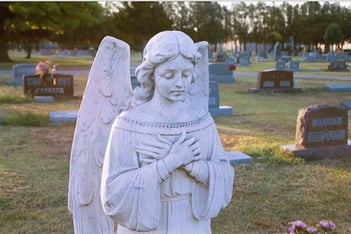 Exterior shot of Enid Cemetery Association