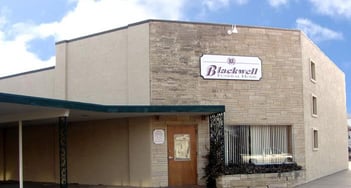 Exterior shot of Blackwell Funeral Home