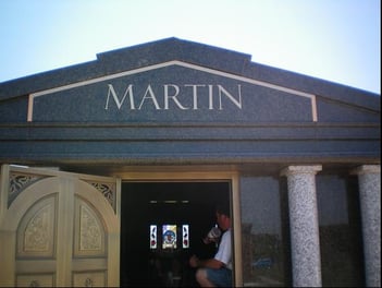 Exterior shot of Martin Memorials
