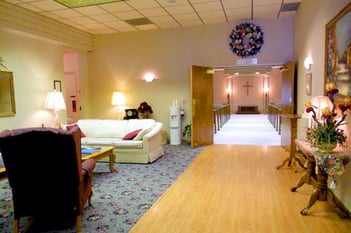 Interior Shot of Nadeau Family Funeral Home