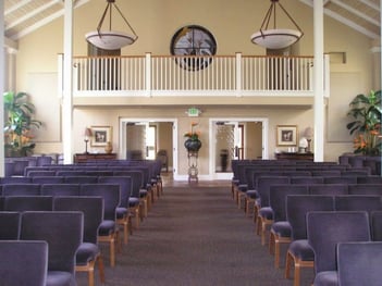 Our Funeral home chapel