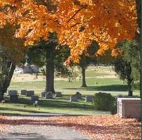 Exterior shot of Grandview Cemetery