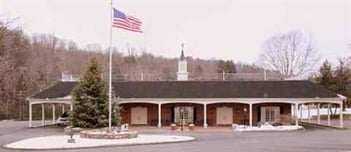 Exterior shot of Holley Gamble Funeral Home