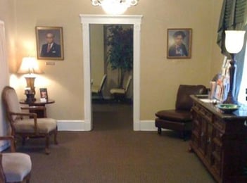 Interior shot of Stephenson-Shaw Funeral Home
