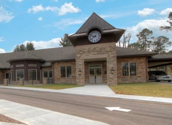 Exterior shot of Williams Funeral Home