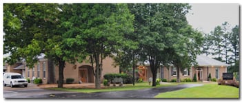 Exterior shot of Holly Springs Funeral Home Incorporated