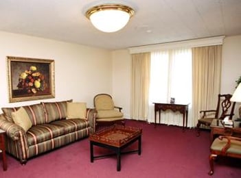 Interior shot of  Everly Funeral Home