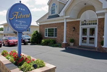 Exterior shot of Advent Funeral & Cremation Services