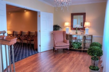 Interior shot of Advent Funeral & Cremation Services