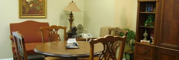 Interior shot of Deans Memorial Funeral Home