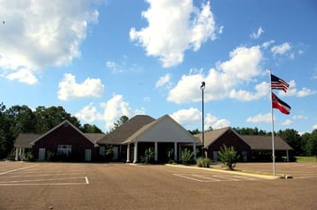 Exterior shot of Stringer Family Funeral Services