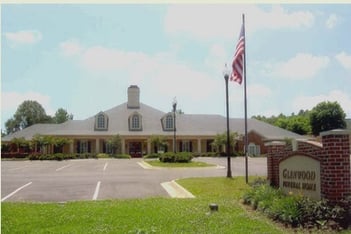 Exterior shot of Glenwood Funeral Home