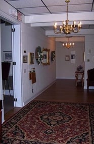 Interior shot of McDonald Funeral Home