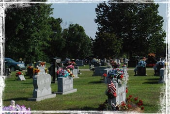 Exterior shot of Brookland Cemetery