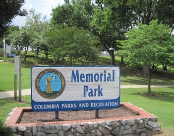 Exterior shot of Columbia Memorial Park