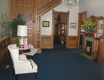 Interior shot of Markwood Funeral Home