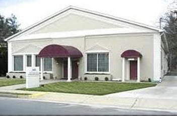 Exterior shot of Storke Funeral Home
