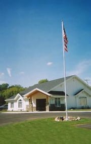 Exterior shot of Swedberg-Wendt Funeral Home