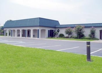 Exterior shot of South Park Funeral Home and Cemetery