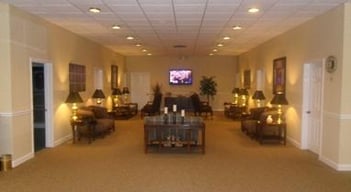 Interior shot of South Park Funeral Home and Cemetery